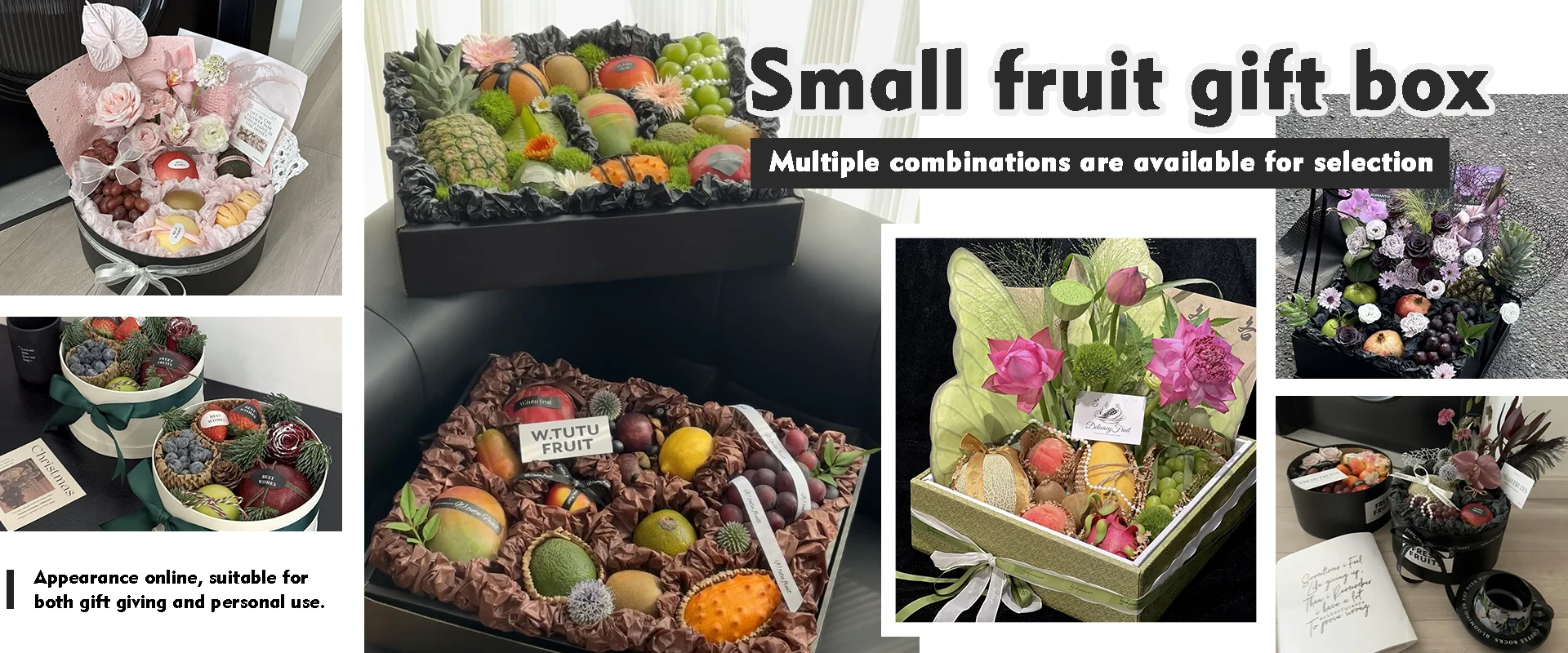 Kotak hadiah buah kecil