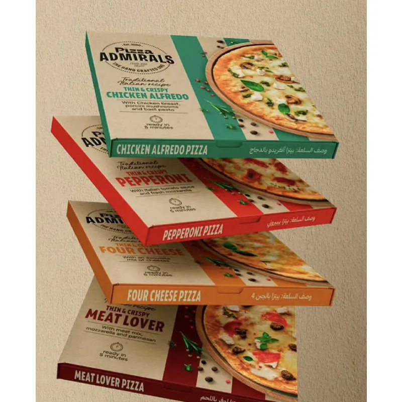 Apakah ciri -ciri kotak pizza halus?
