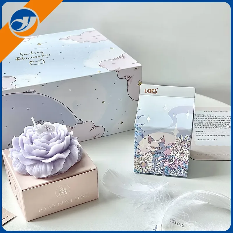 Kotak hadiah lilin aromaterapi