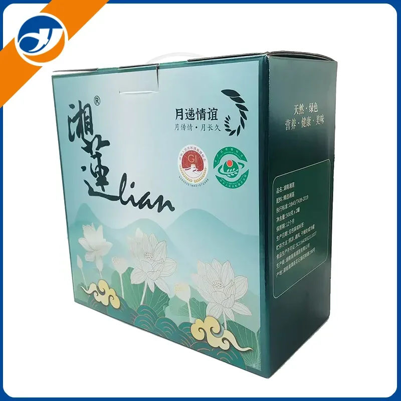 Kotak Hadiah Kertas Beralun Tangan