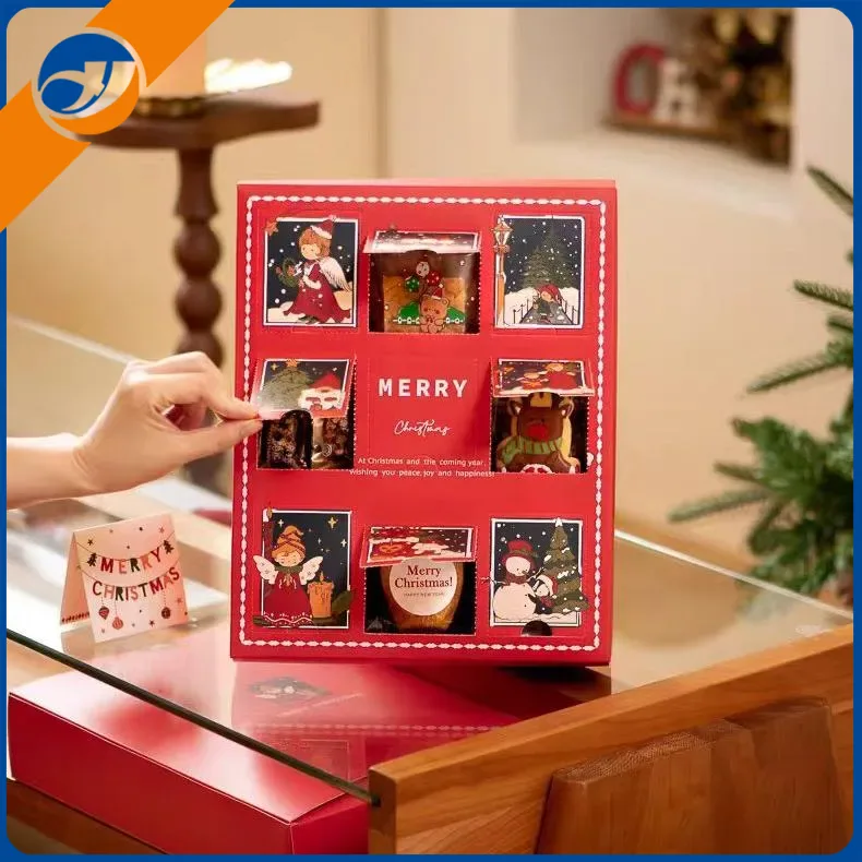 Kotak Buta Hadiah Krismas Kertas