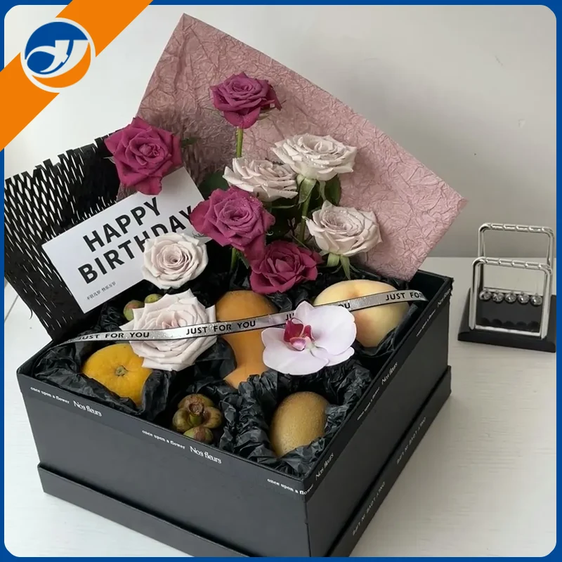 Kotak hadiah buah yang bergaya